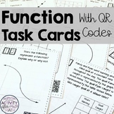 Functions Task Cards with QR Codes