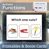 Functions Verb Actions Language Activity | Speech Therapy 