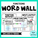 Functions Word Wall