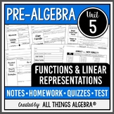 Functions and Linear Relationships (Pre-Algebra - Unit 5) 
