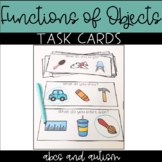 Functions of Objects Task Cards