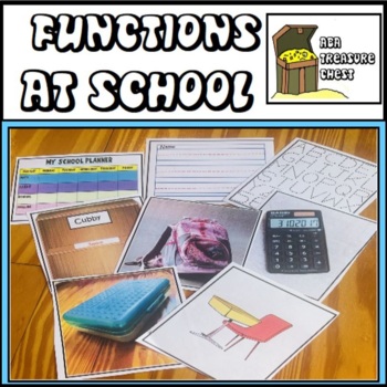 Preview of Functions of Objects at School Autism ABA ABLLS-R B17 C37 G15 