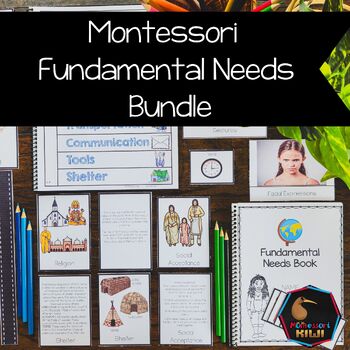 Preview of Montessori Fundamental Needs Bundle