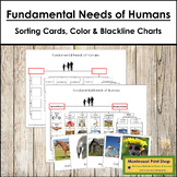 Fundamental Needs of Humans - Montessori Social Studies