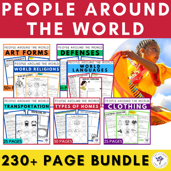 People Around the World: A Celebration of Cultures & the Common Needs ...