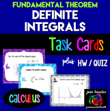 Fundamental Theorem of Calculus Definite Integral Task Car