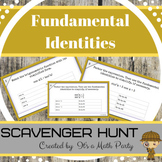 Fundamental Trig Identities - Scavenger Hunt Activity