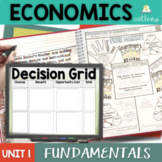 Fundamentals of Economics Interactive Notebook Unit with L