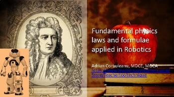 Preview of Fundamental physics laws and formulae in robotics | Middle School | High School