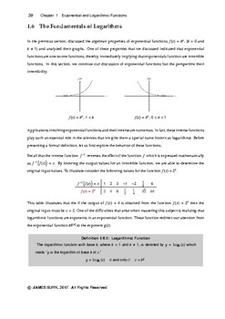 Preview of Fundamentals of Logarithmic Equations