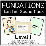 Fundations Aligned Level 1 Card Pack | Literacy | Phonics