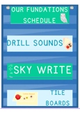 Fundations Classroom Schedule