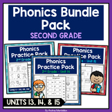 Phonics Printable Bundle Pack (Second Grade) Units 13, 14, & 15