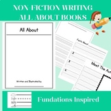 Fundations Inspired Writing paper Bundle All About, How To