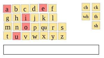 Interactive Letter Squares By Nicole Marie Nardo Tpt