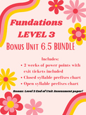 Fundations Level 3 Bonus Unit BUNDLE