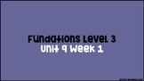 Fundations Level 3 Unit 9 Week 1 PPT