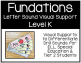 Fundations Level K Visual Support | ELL | Special Education