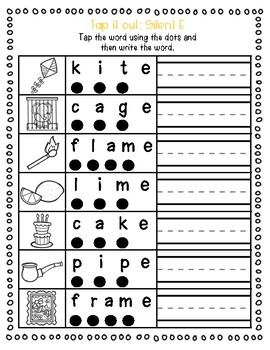 Fundations Phonics - First Grade Unit 11: Silent E by Literacy Lady ...
