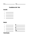 Unit Test Template