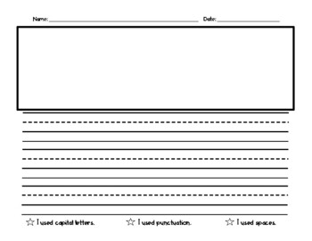 Fundations Writing Paper (3 Horizontal Lines) by Mrs ...