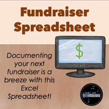 Preview of Fundraiser Spreadsheet
