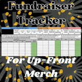 Fundraiser Tracker for Up-Front Merchandise (for 2 Sponsors!)