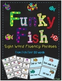 Reading Fluency Phrases from Fry's First 100 Words
