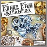 Funky Fish - Steampunk - Art Lesson Plan - April Fool's Day