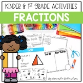 Fractions Unit: Activities for Whole, Halves, Thirds, and Fourths
