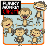 Funky Monkey Clip Art