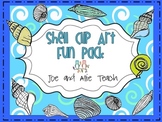 Funky Shells Clip Art Graphics {Summer-Beach-Fun}