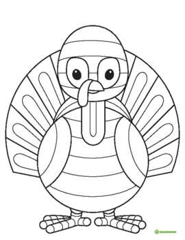 Preview of Funky Turkey Craft