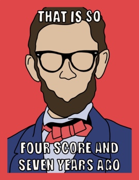 Preview of Funny Abe Lincoln Poster