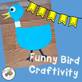 Funny Bird Craft with Speech Bubbles