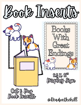 Preview of Funny Book Inserts-Books With Great Endings