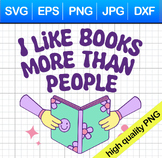 Funny Book lover design Svg png for sublimation for sticke