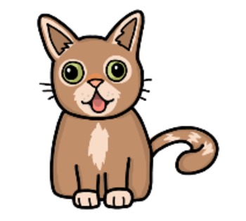 Preview of Funny Cat "Hand-Drawing" Video Clip Art