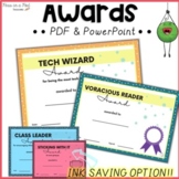 Class Superlatives Funny End of the Year Awards EDITABLE S