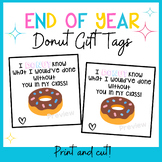 Funny Donut End of the Year Card from teacher | Puns | Sum