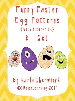 Preview of Funny Easter Egg Patterns {with a surprise} rest