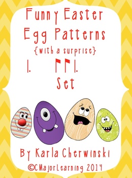 Preview of Funny Easter Egg Patterns {with a surprise} tam ti & ti tam