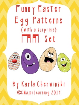 Preview of Funny Easter Egg Patterns {with a surprise} ti-tika and tika-ti