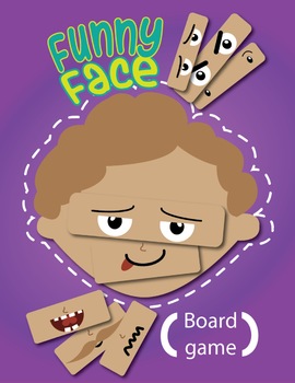 Preview of Funny Face - Build a Face Clip Art