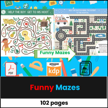Preview of Funny Mazes For kids / Part 2