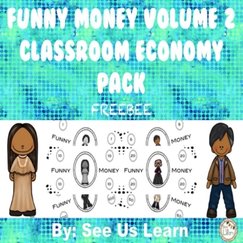 Preview of Funny Money Volume 2 Classroom Economy Pack