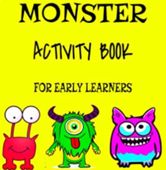 Preview of Funny Monsters coloring book For kids