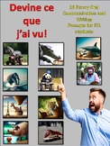 Funny Oral and Writing Prompts in French (FSL)
