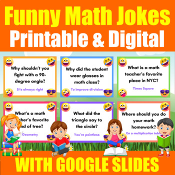 Math Jokes for Kids to Share in the Classroom