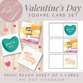 Funny Valentine's Day Printable | 3 Blank Print-Ready Mini